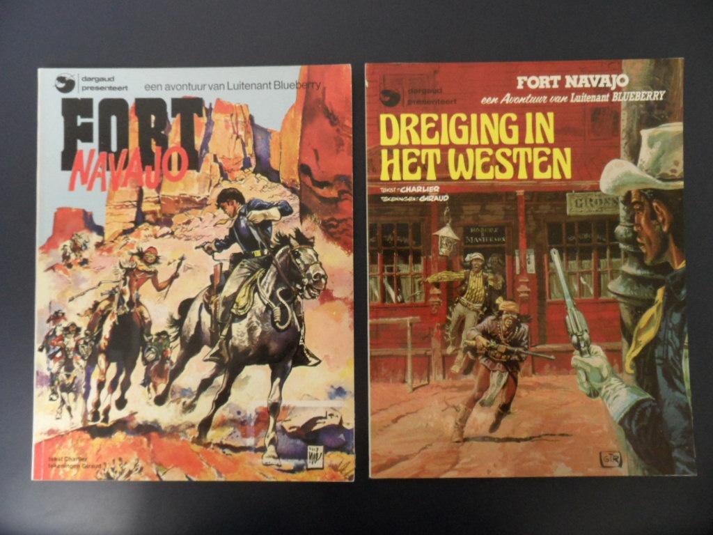 Western strip. Serie Blueberry. zie de lijst en foto's, Boeken, Stripboeken, Eén stripboek, Ophalen of Verzenden, Gelezen