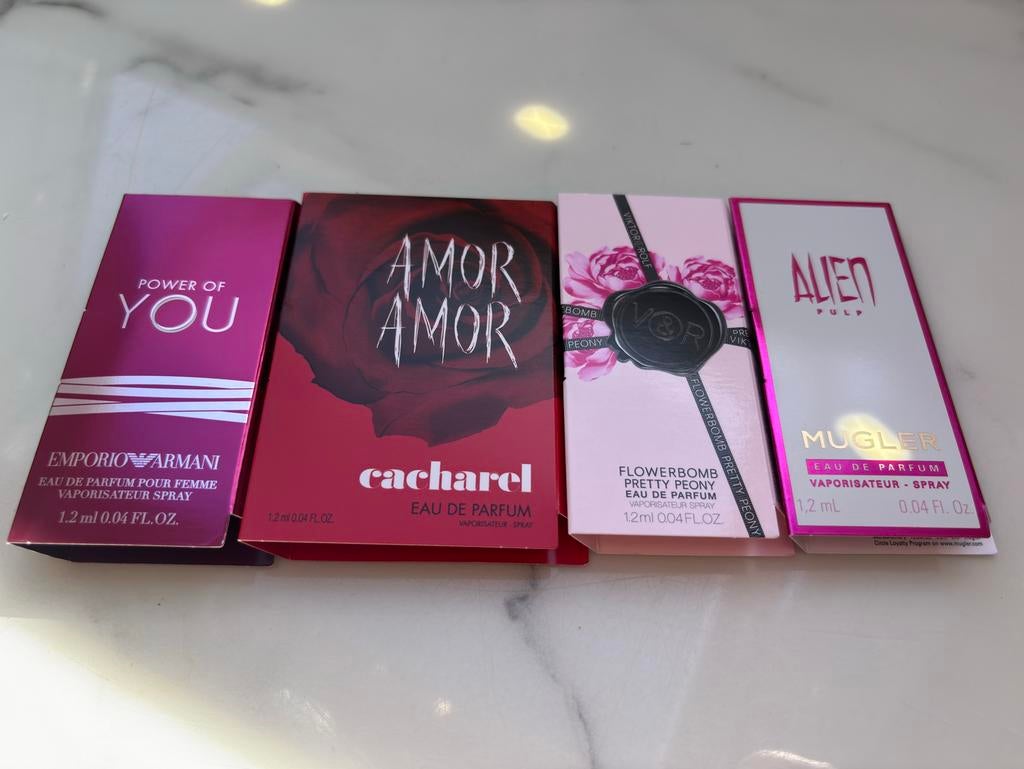 power of you, amor amor, flowerbomb pretty peony, alien pulp, Ophalen of Verzenden, Nieuw