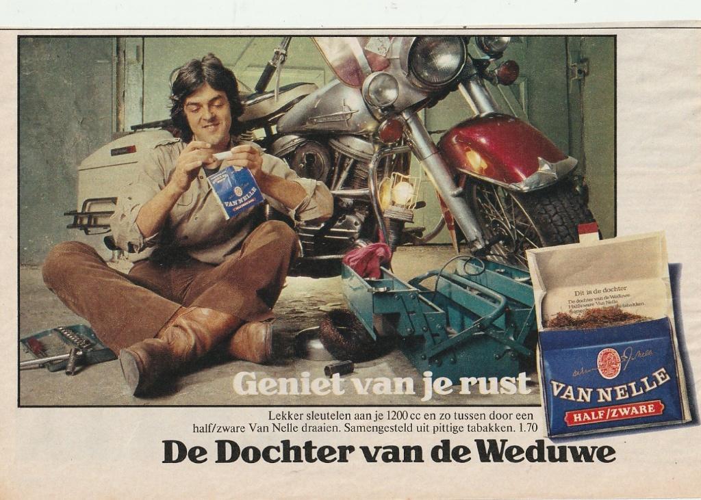 retro reclame 1976 Van Nelle shag sleutelen aan motor, Verzamelen, Retro, Overige typen, Verzenden