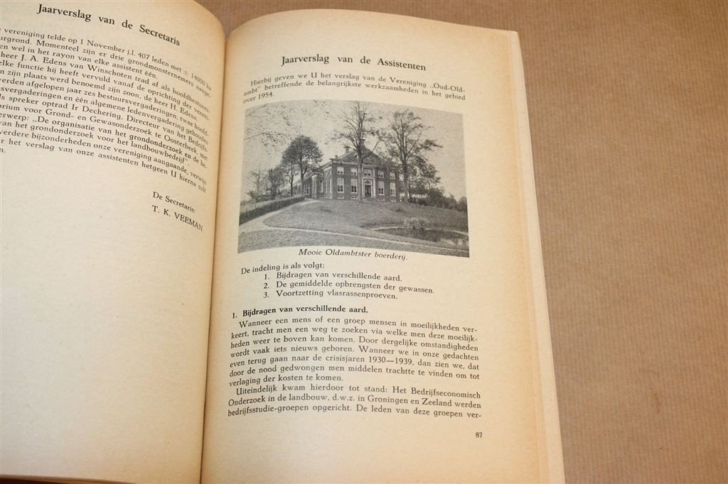 Bedrijfsvoorlichting 1954 — Landbouw Groningen, Zeldzaam, Boeken, Geschiedenis | Stad en Regio, Ophalen of Verzenden, Gelezen