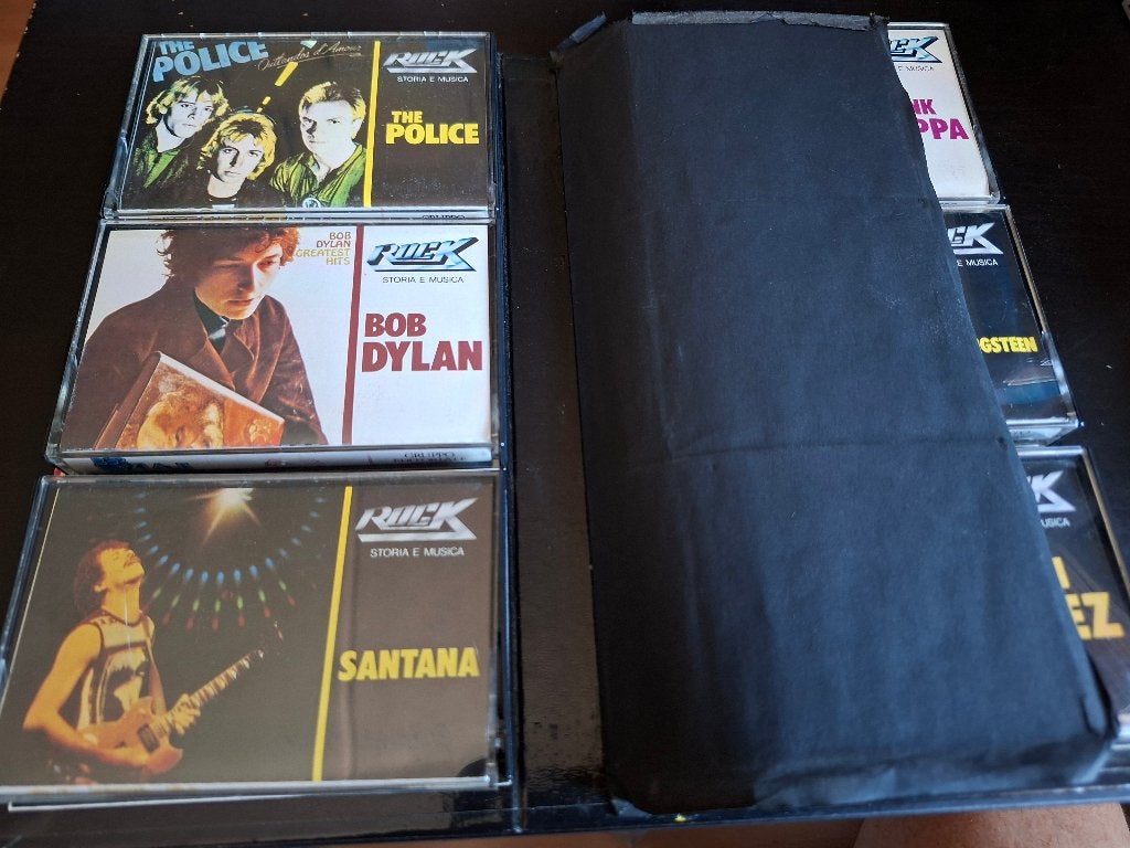 ROCK STORIA E MUSICA (6 MC'S) - 1, 2 t/m 25 bandjes, Ophalen of Verzenden, Zo goed als nieuw, Origineel