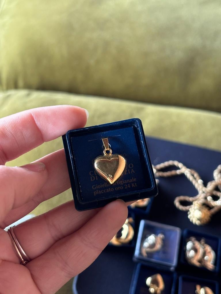 PARTIJ SELECTA ORO: 24K VERGULDE SIERADEN & BEELDJES, Ophalen of Verzenden, Zo goed als nieuw, Goud, Goud