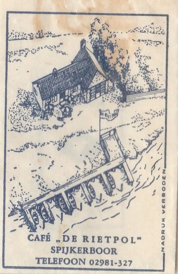 De Rietpol Spijkerboor, Ophalen of Verzenden