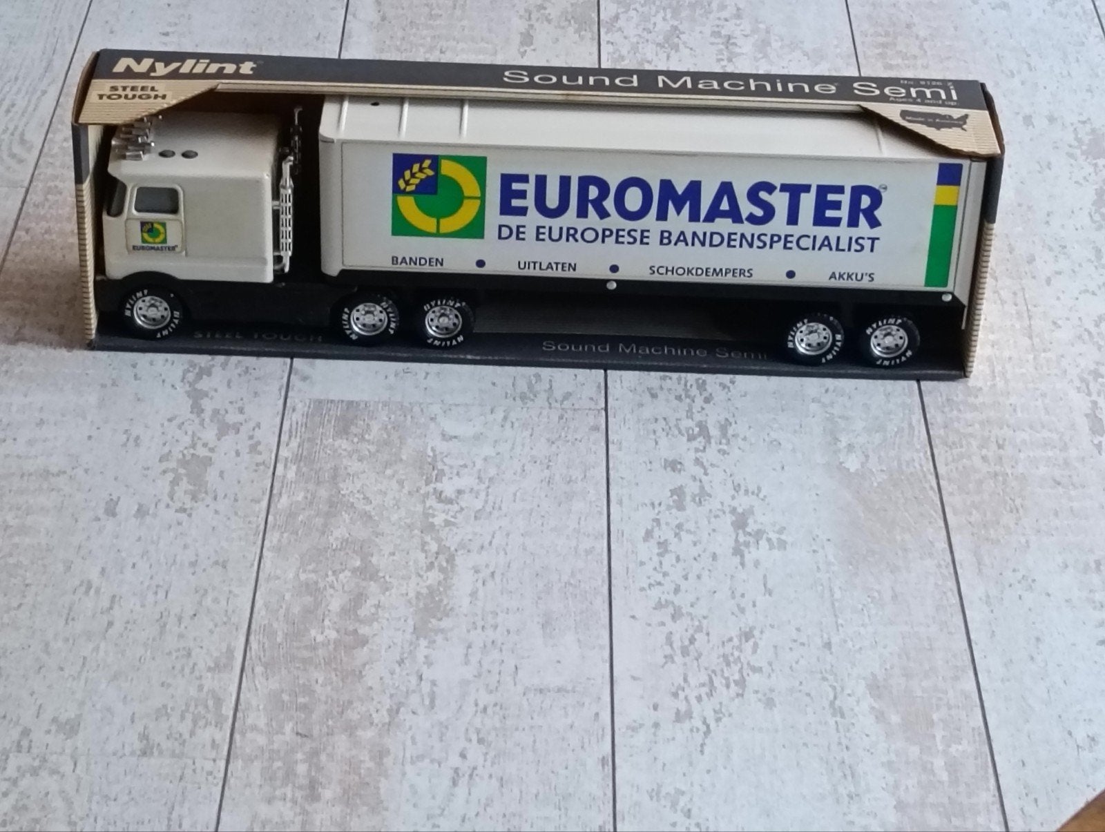 Nylint Sound Machine Semi Euromaster Truck Model, Ophalen of Verzenden