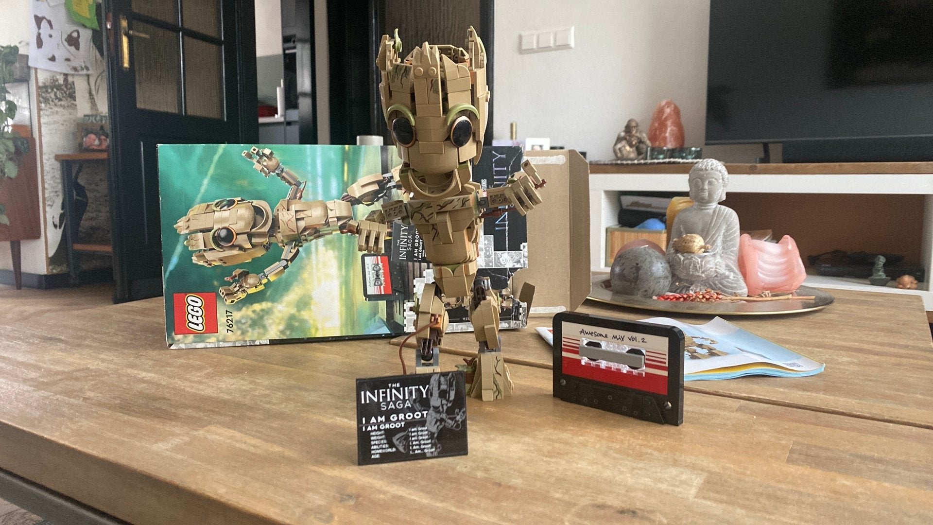 Lego marvel groot, Ophalen, Zo goed als nieuw, Actiefiguurtje