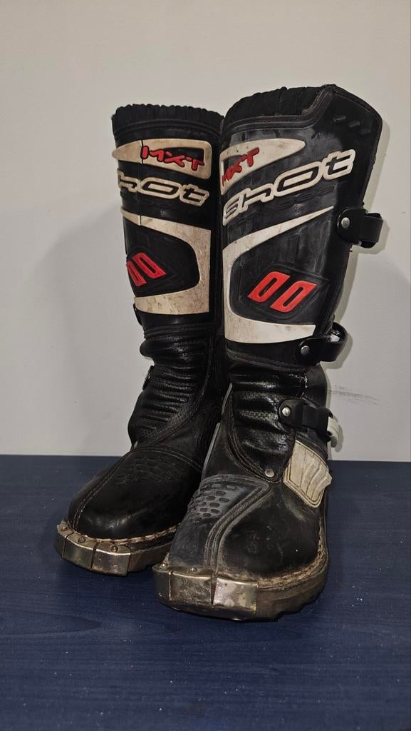 Shot MX crosslaarzen maat 34, Motoren, Kleding | Motorkleding, Laarzen, Heren, Tweedehands, Ophalen of Verzenden