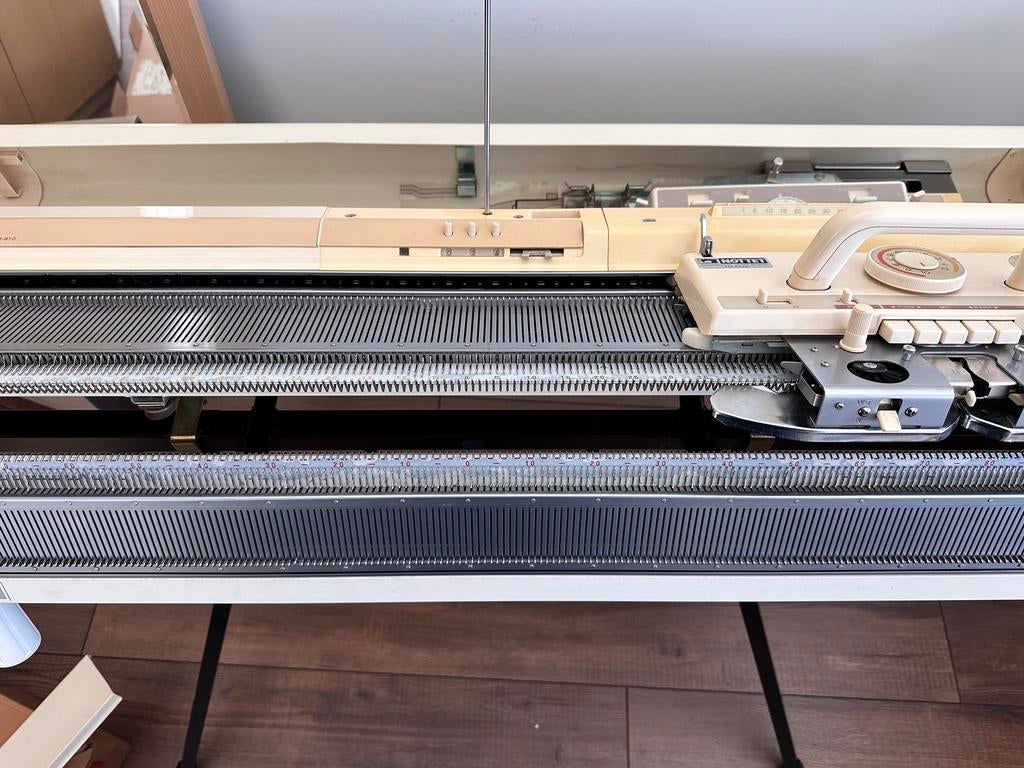 Brother KH910 + KR850 breimachine, Ophalen, Gebruikt, Breien, Machine