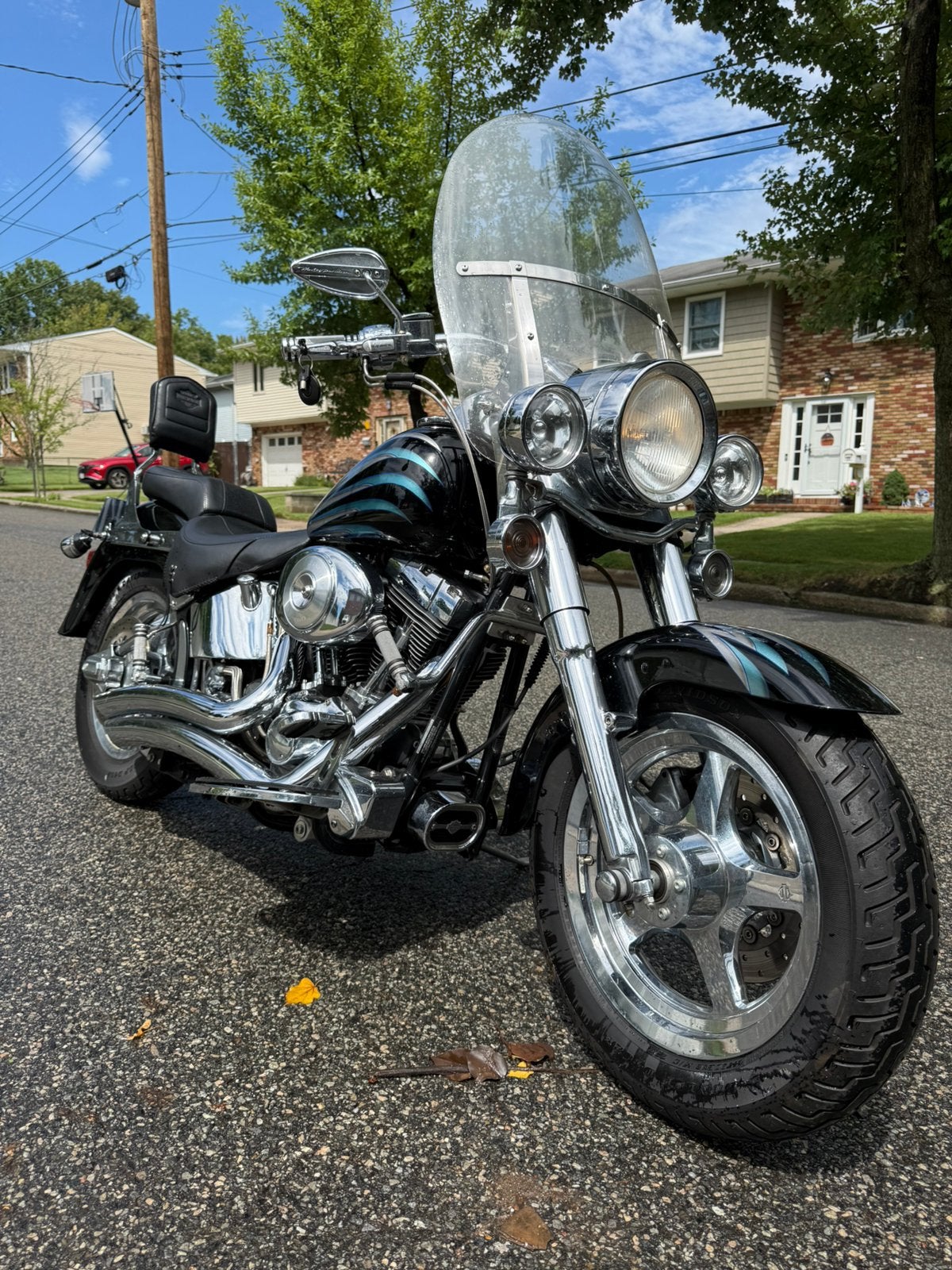 Harley Davidson Fat Boy 2002 Softail 18000 mijlen Fatboy, 2 cilinders, Chopper, Particulier