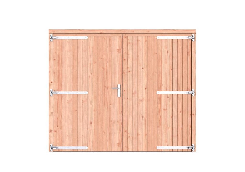 Douglas dichte dubbele deur xxl 255x209, Ophalen, Nieuw, 250 cm of meer, Planken