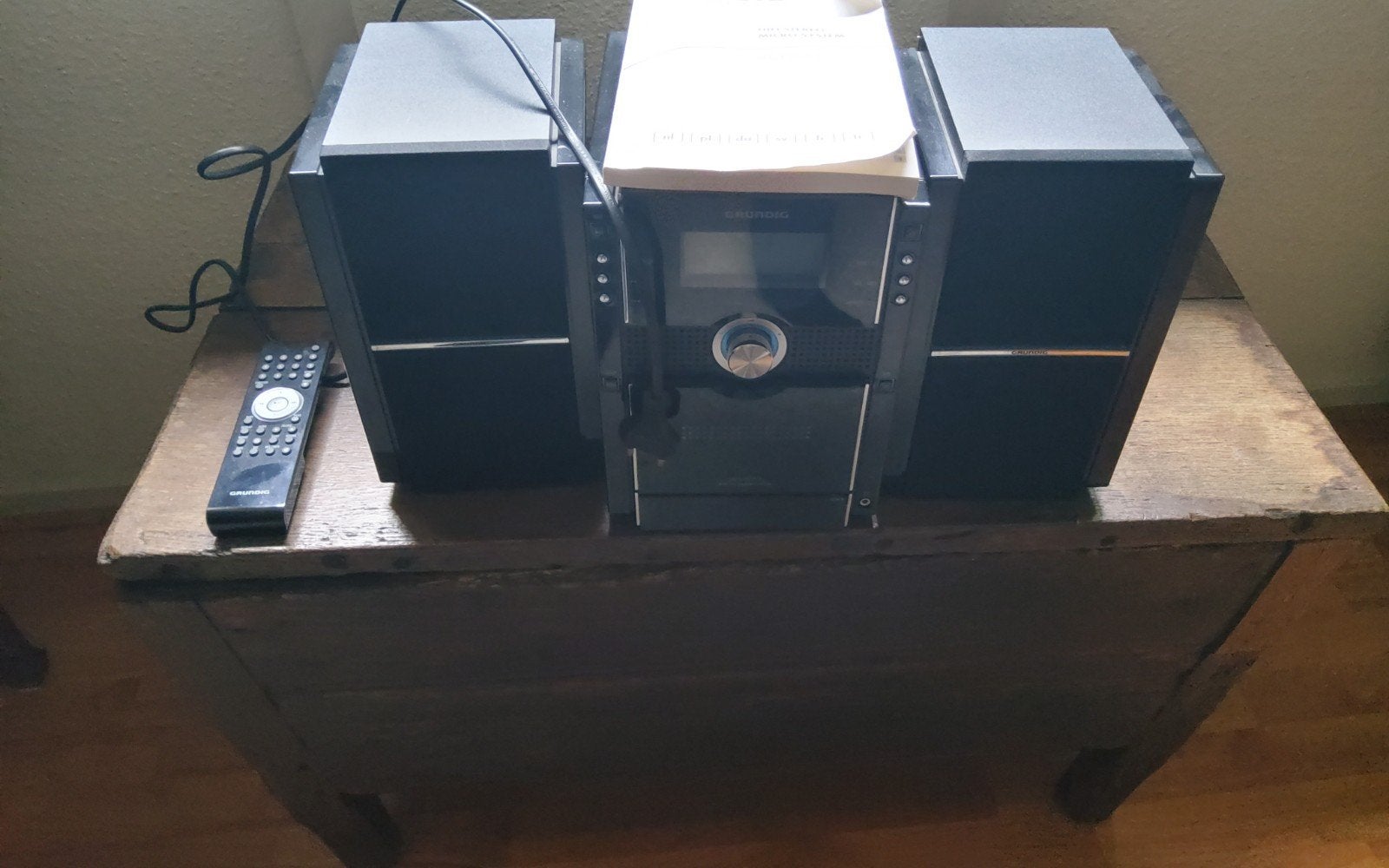 grundig mini toren, cd, radio ,cassette speler defect!, Audio, Tv en Foto, Ophalen