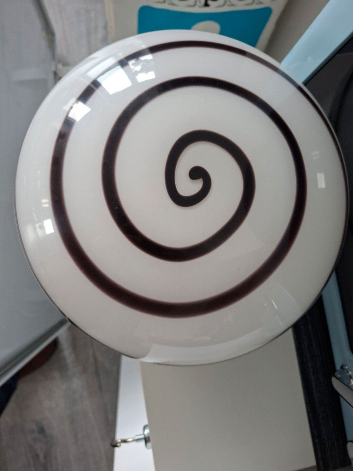 Zebra glazen lamp van ilu di vetro, Ophalen of Verzenden