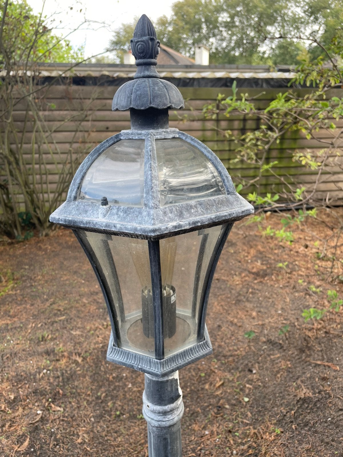 Capri sokkellamp klassiek design, Ophalen, Gebruikt, Minder dan 50 watt, Staande lamp