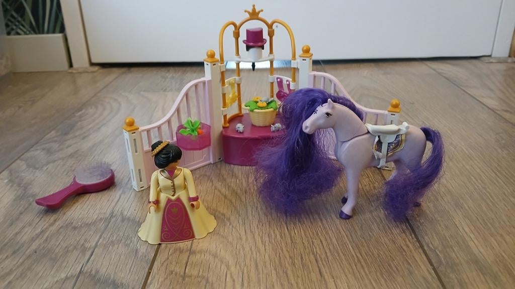 Playmobil prinses met paard, Ophalen of Verzenden, Zo goed als nieuw