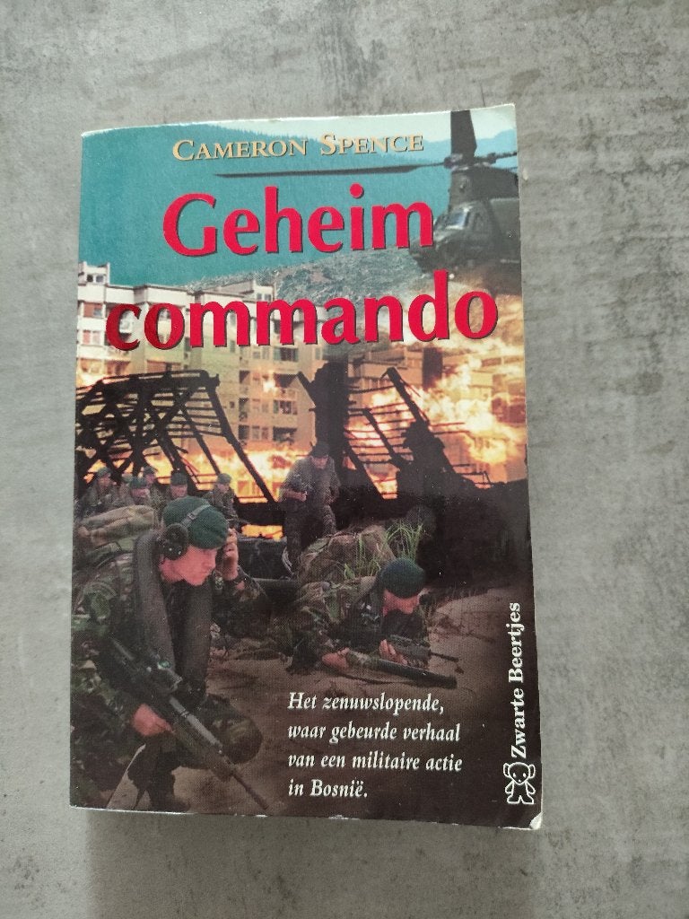Geheim Commando Het zenuwslopende waargebeurde verhaal, Ophalen of Verzenden, Landmacht, Nederland, Boek of Tijdschrift
