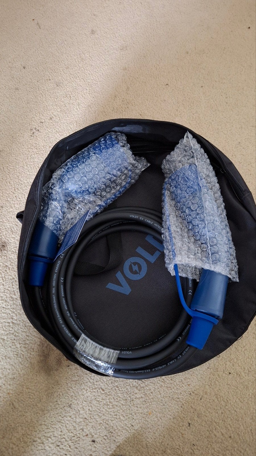 Te Koop nieuwe laadkabel type 2, Ophalen