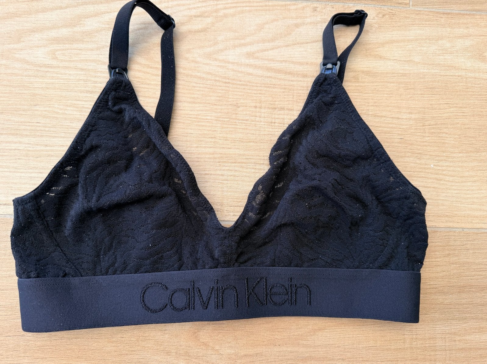 Calvin Klein Kanten Voedings BH - Zwart, Ophalen of Verzenden, Zwart, BH