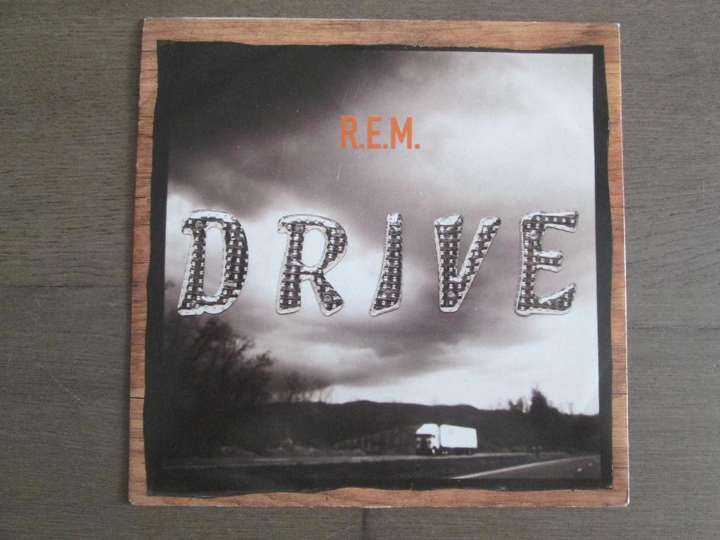 R.E.M. - Drive / World Leader Pretend, Inclusief binnenhoes, Verzenden, Zo goed als nieuw, Overige formaten