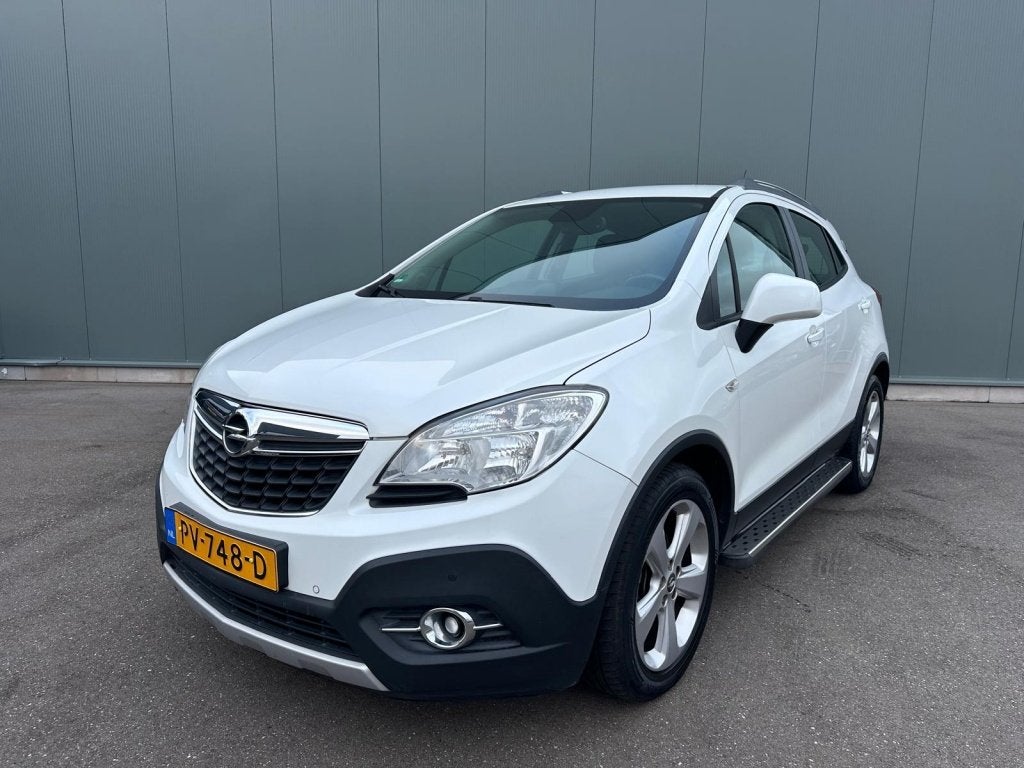 Opel Mokka 1.4 T Cosmo TREKHAAK | CRUISE CONTROL !, Auto's, Euro 5, 4 cilinders, Wit, Handgeschakeld