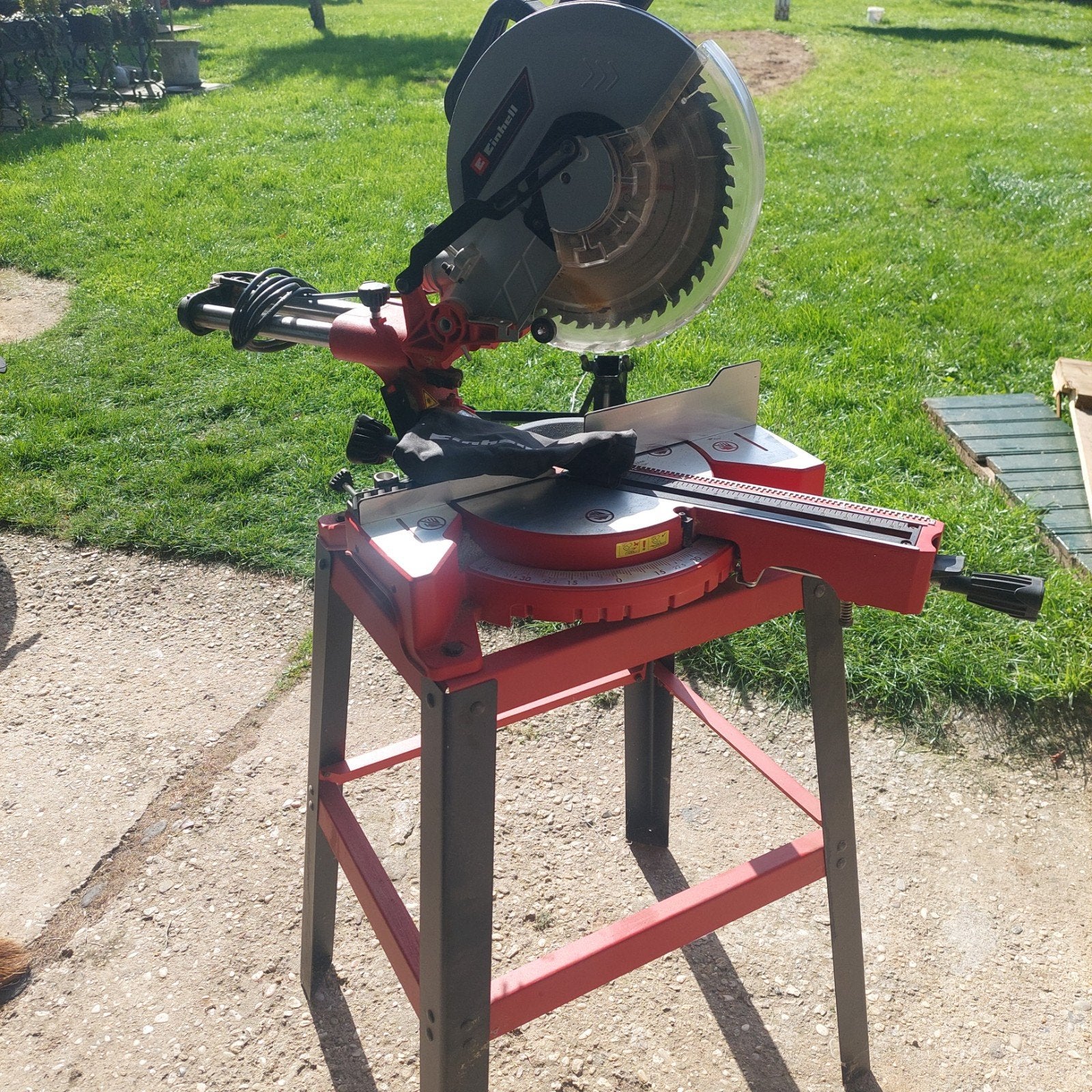 kiep- verstekzaag Einhell, 70 mm of meer, Einhell, Ophalen of Verzenden, Zo goed als nieuw