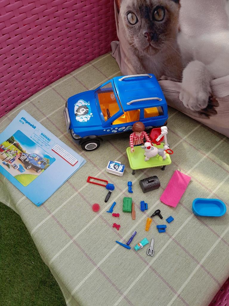 playmobil honden trim salon, Ophalen of Verzenden, Zo goed als nieuw, Complete set
