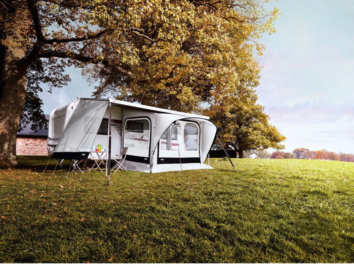 Thule sunblocker zijwand, Ophalen, Gebruikt