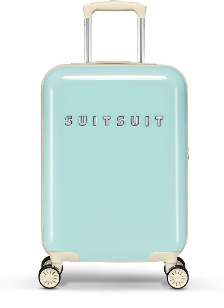 ✅ SUITSUIT Fabulous Fifties Luminous Mint Koffer 55 cm NIEUW, Wieltjes, Hard kunststof, Nieuw, Ophalen of Verzenden