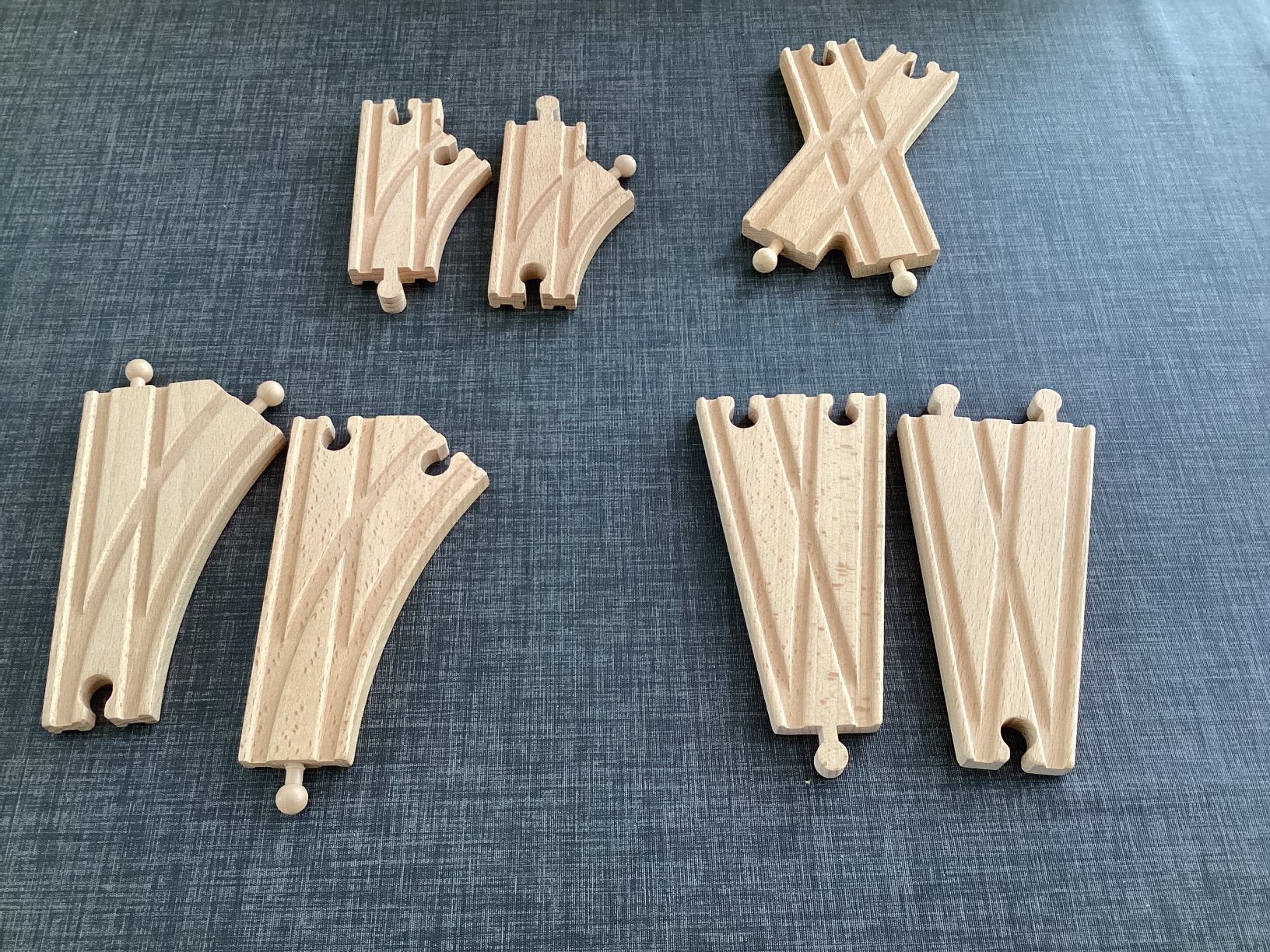 Houten wissels voor treinbaan, per set, Ophalen of Verzenden, Zo goed als nieuw