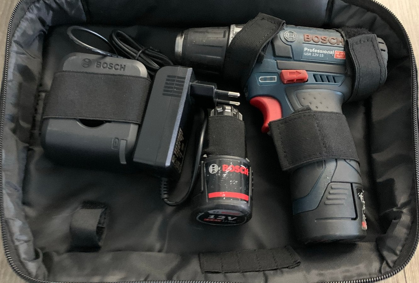 Bosch Professional GSR 12V-15 Boor-/Schroefmachine, Doe-het-zelf en Verbouw, Variabele snelheid, Ophalen of Verzenden, Minder dan 400 watt