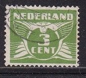 2197 - Nederland nvph 175A gestempeld , vliegende duif, Verzenden, T/m 1940, Gestempeld