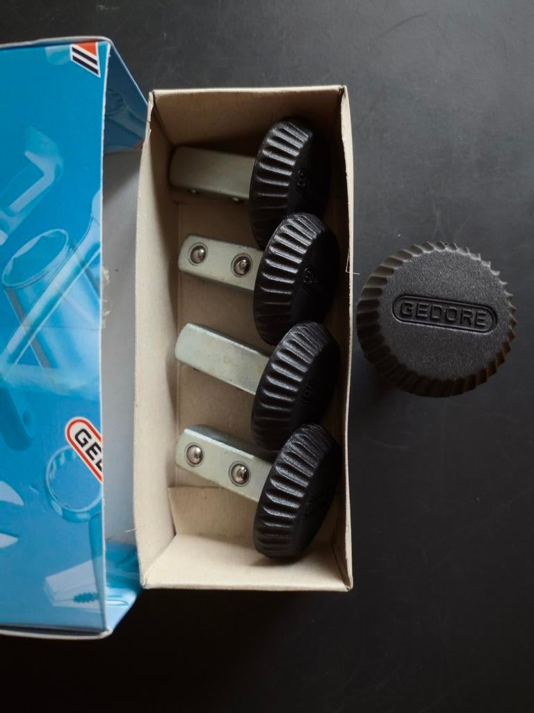 5x Gedore 1994 PZK dopsleutel inzetstukken vierkante kop 1/2, Ophalen of Verzenden, Nieuw