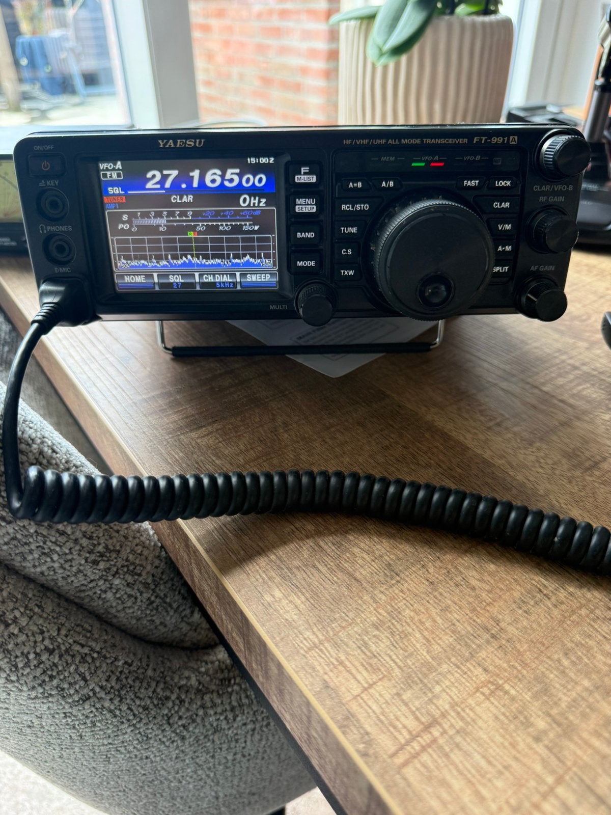 Zo goed als nieuwe Yaesu FT 991A in doos nieuwstaat, Ophalen, Zo goed als nieuw, Zender en Ontvanger