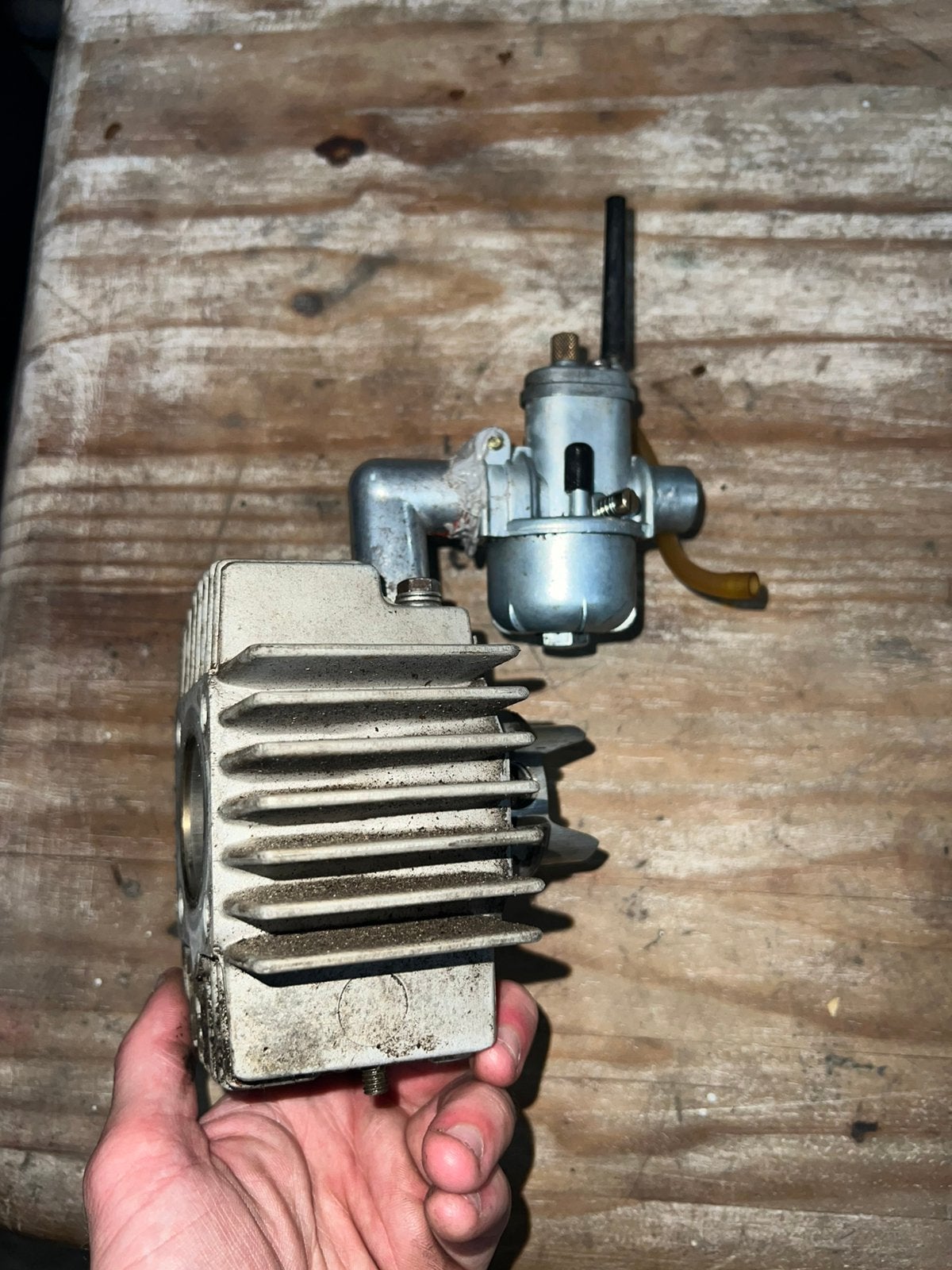 PSR 50cc cilinder puch met 15 bing carburateur, Ophalen of Verzenden, Zo goed als nieuw, Carburateur