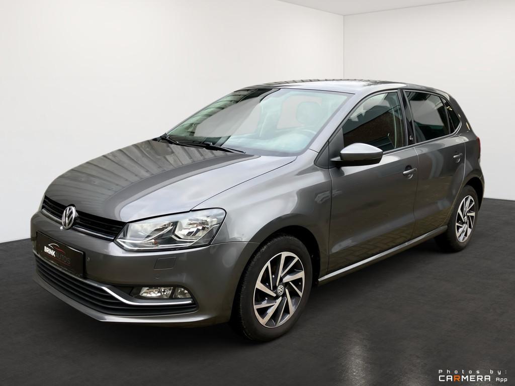 Volkswagen Polo 1.2 TSI Highline sound clima pdc start/stop, Stof, Gebruikt, Zwart, 4 cilinders