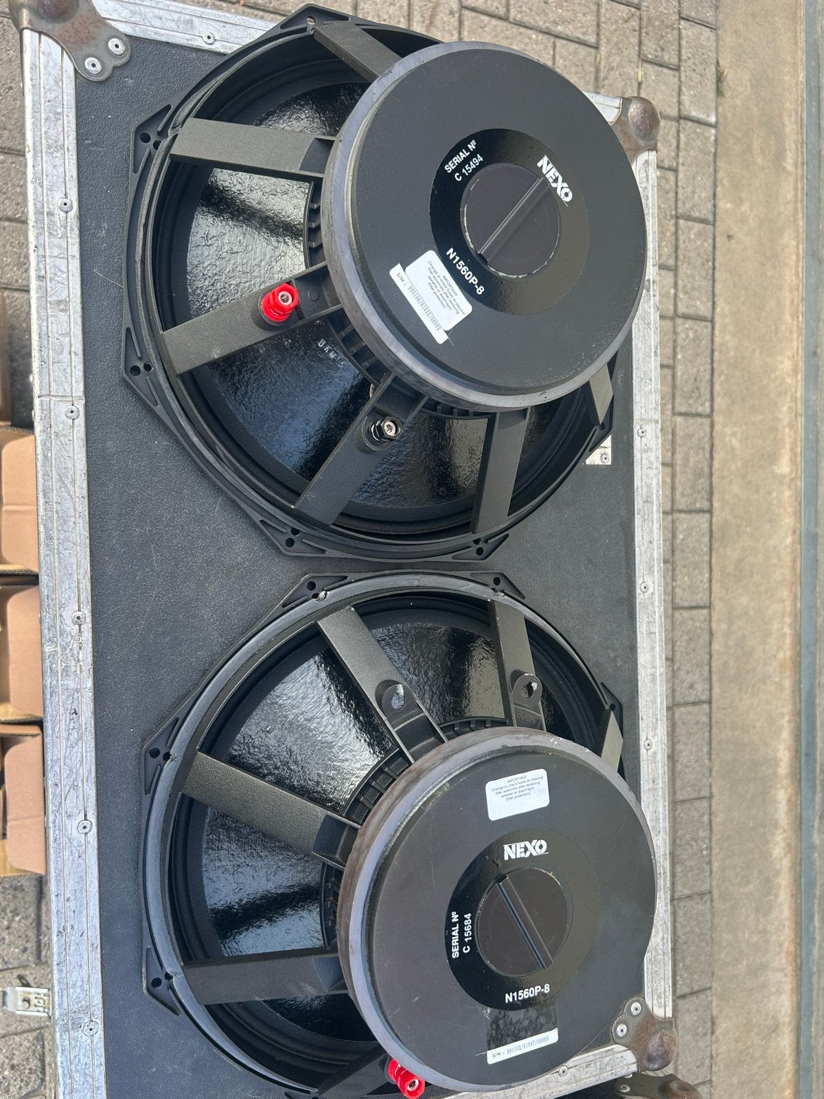 Nexo PS15 Drivers - Woofers en Compressiedrivers, Ophalen, Gebruikt, Overige typen, Overige merken