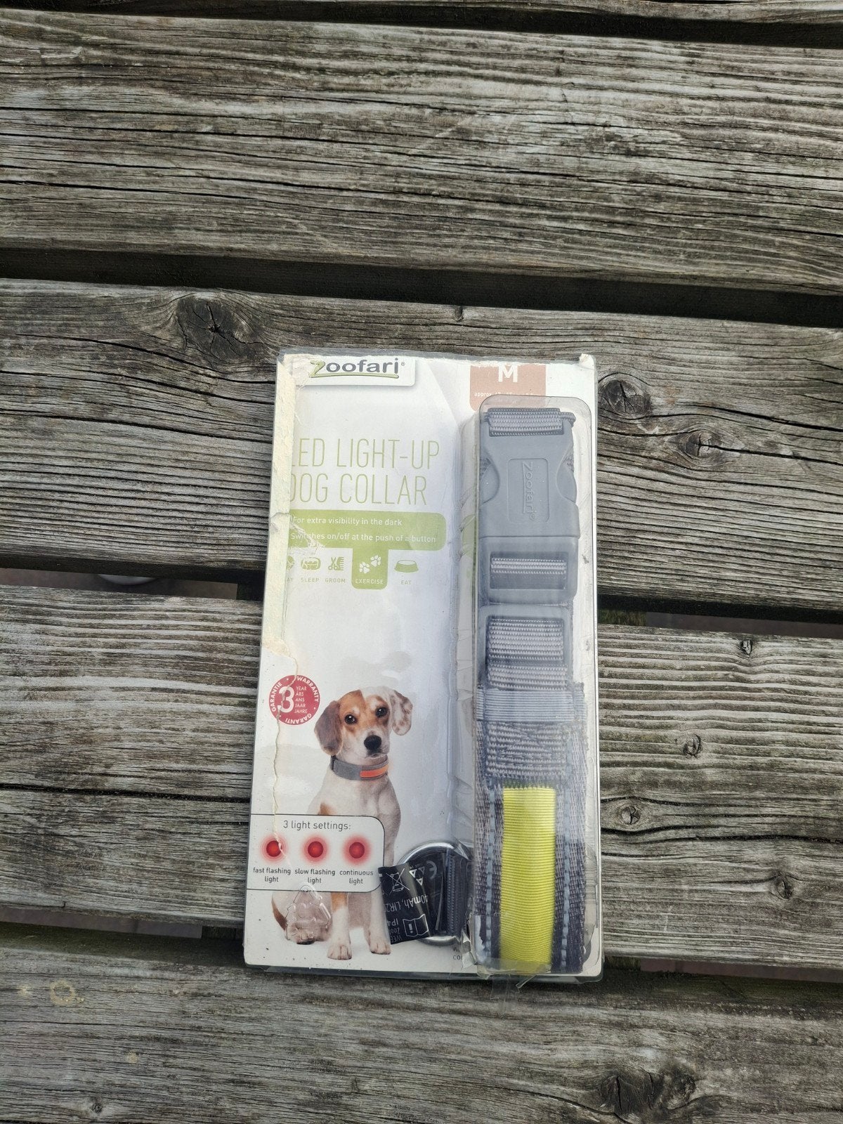 Honden halsband maat M, Ophalen of Verzenden, Verlicht, Nieuw