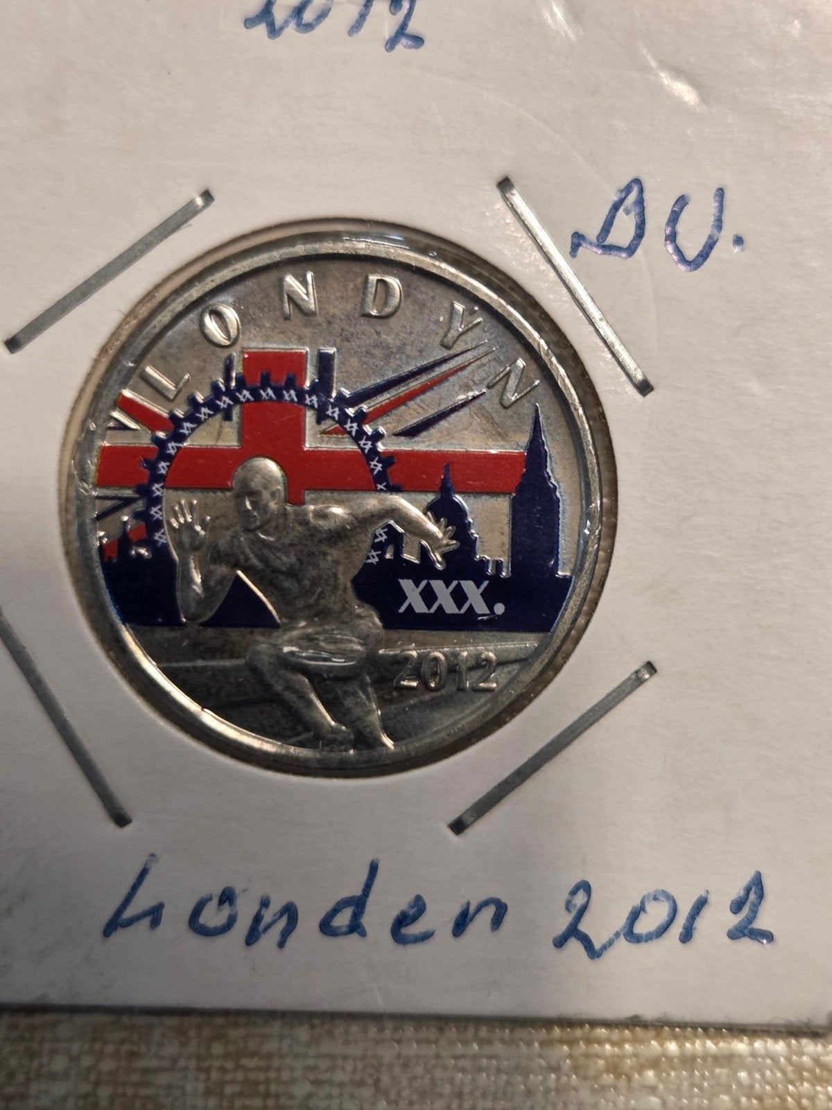 Olympische Spelen Munten: Londen 2012 & Slovensky, Postzegels en Munten, Penningen en Medailles, Ophalen of Verzenden, Overige materialen