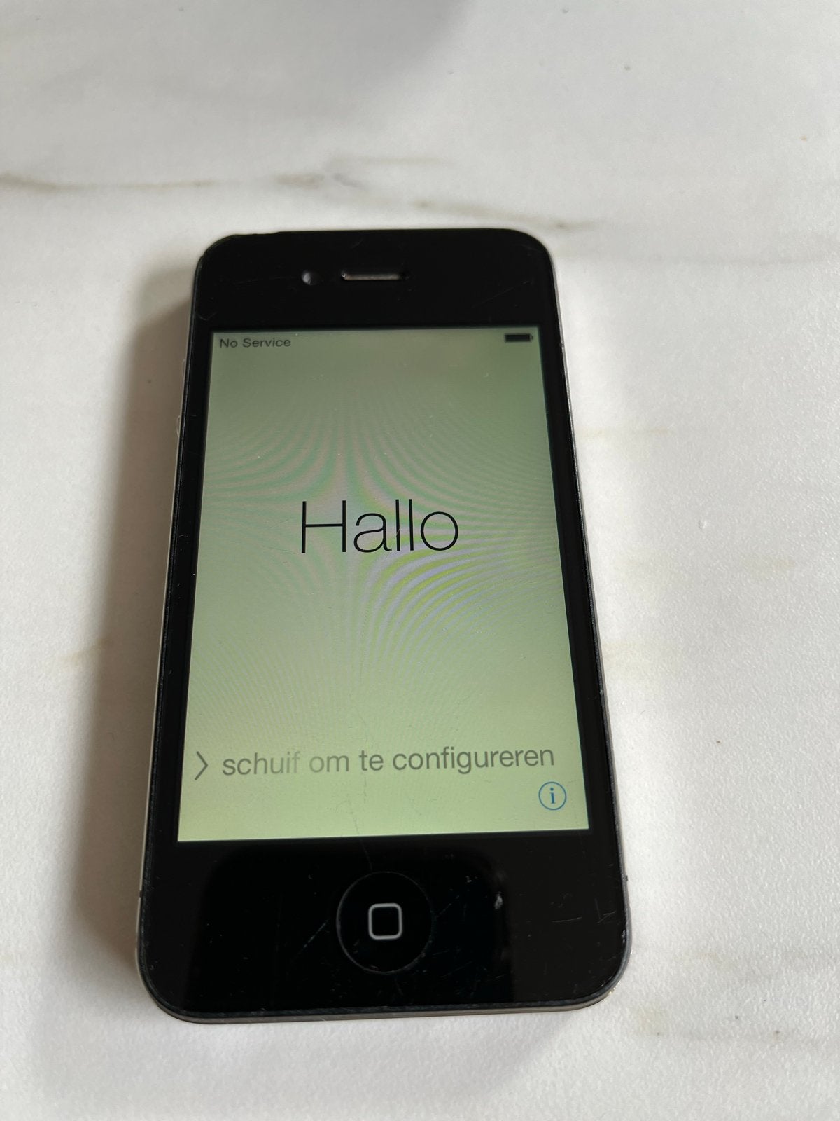 iPhone 4 - Batterij snel leeg, Ophalen of Verzenden, Niet werkend, Zwart, IPhone 4