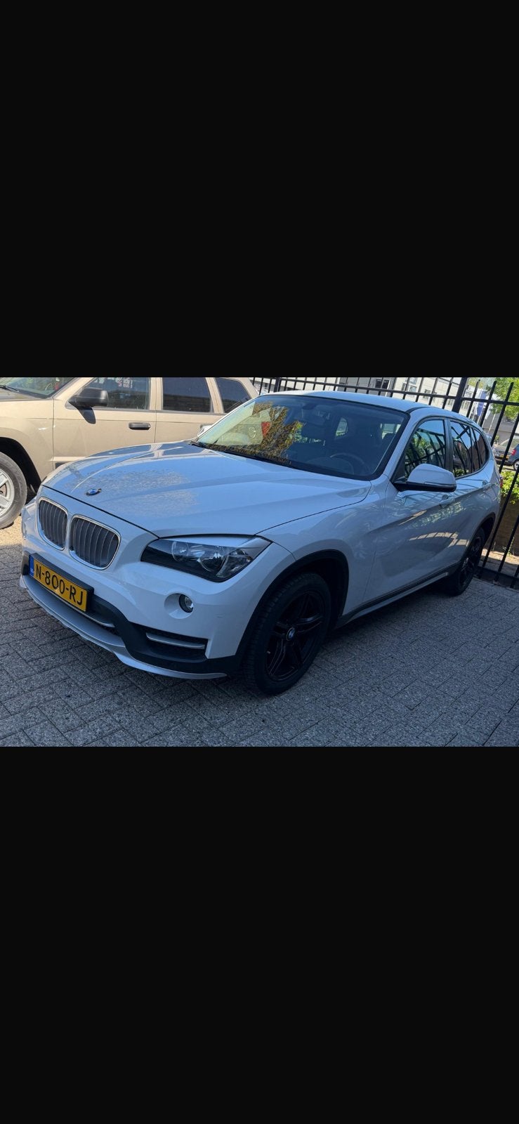 BMW X1 Sdrive 18I 2015 Wit export, Auto's, BMW, Achterwielaandrijving, 1995 cc, 4 cilinders, Bluetooth