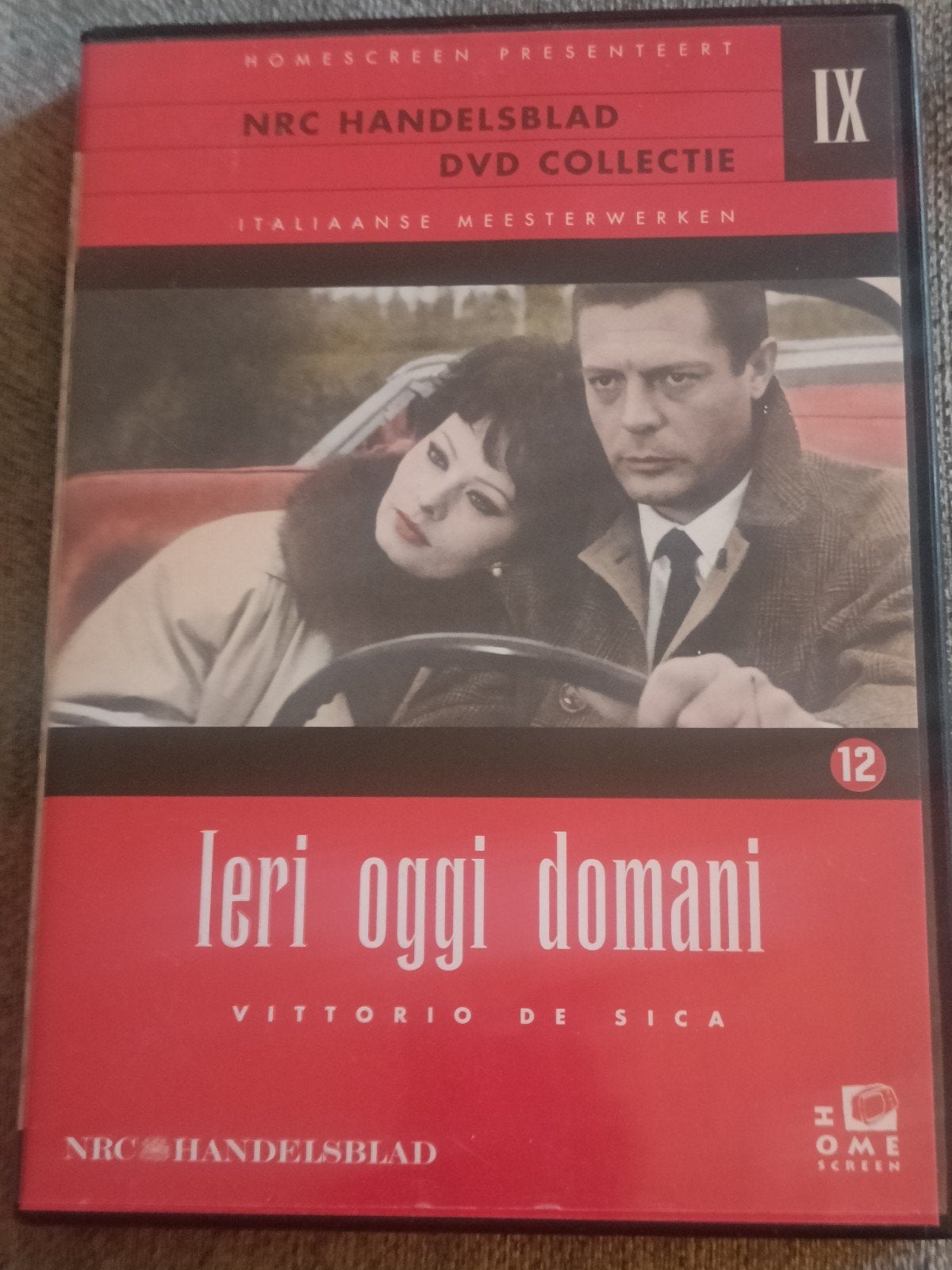 Ieri Oggi Domani - Italiaanse Meesterwerken DVD Collectie, Gebruikt, Inclusief doosje, Nederlands, Komedie