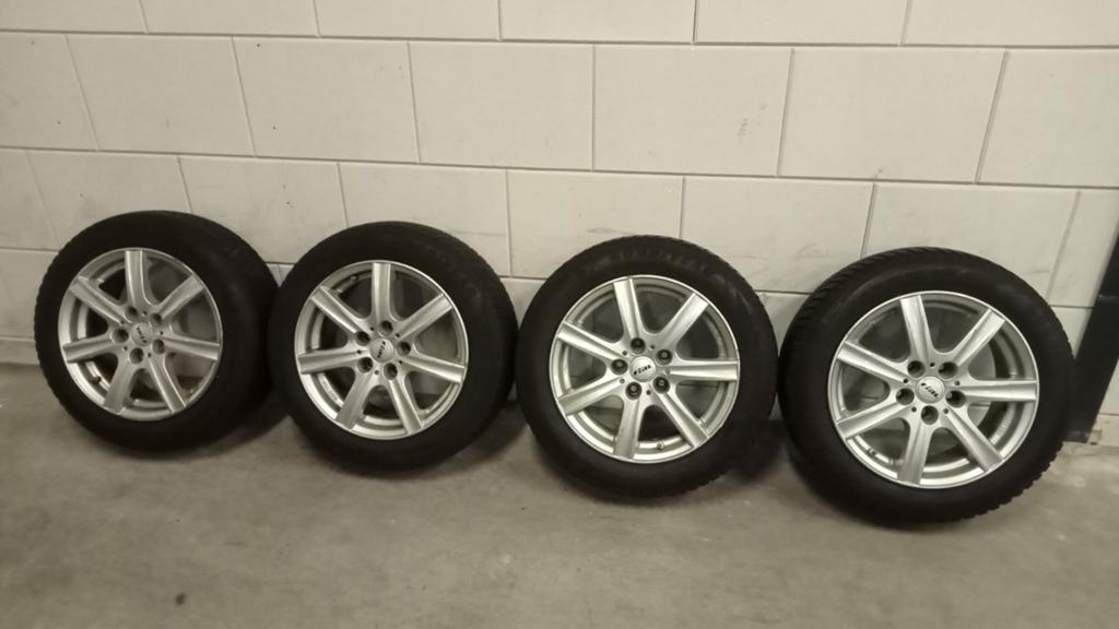 Rial lichtmetalen velgen 5x114.3, Ophalen, Gebruikt, 16 inch, Banden en Velgen