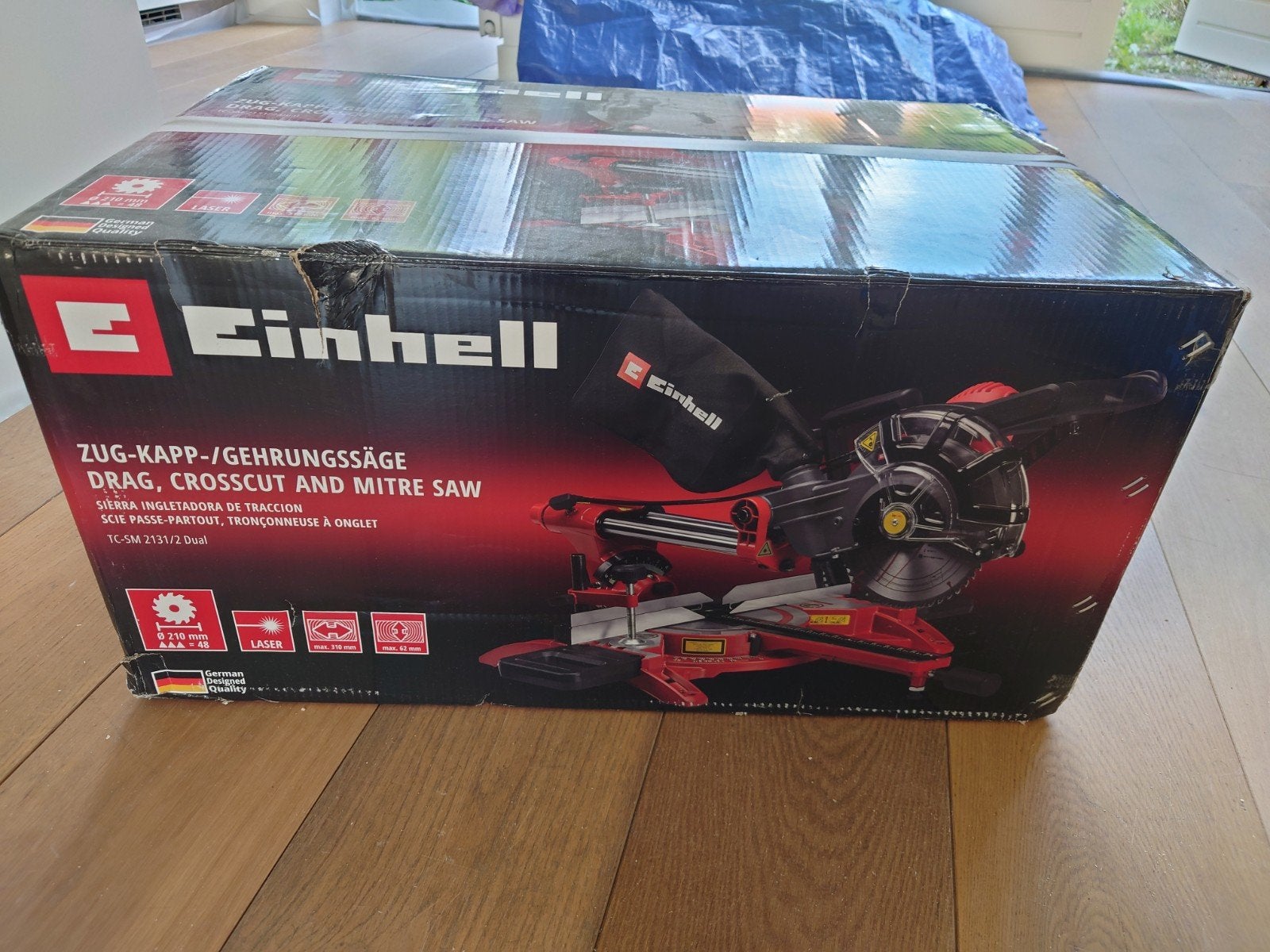 Einhell afkortzaag - Zo goed als nieuw, Ophalen, Einhell, Zo goed als nieuw, Afkortzaag
