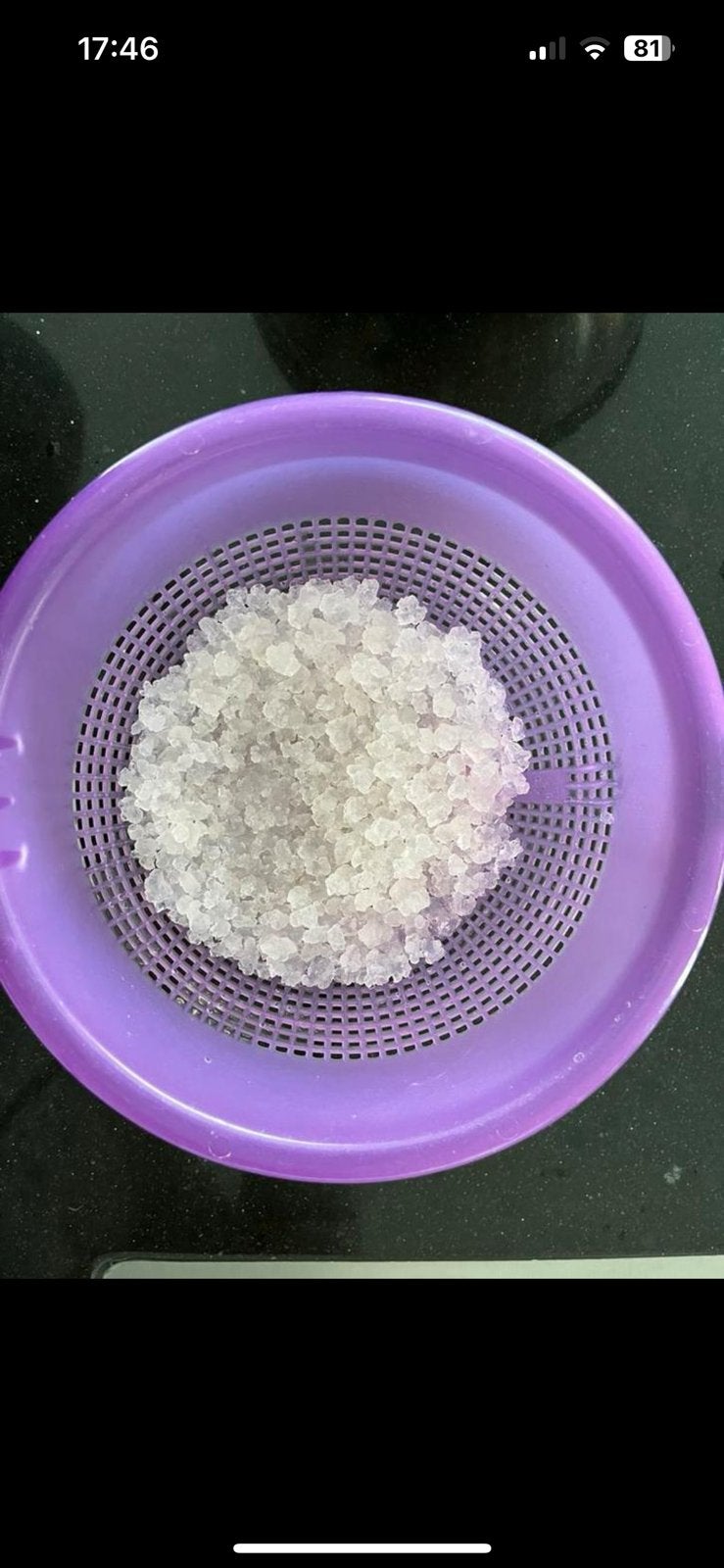 Biologische water kefir korrels, Ophalen