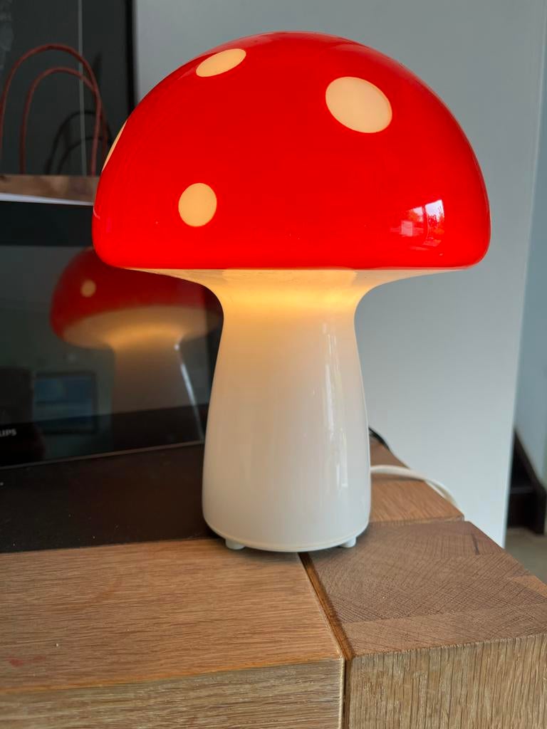Leuke paddenstoel lamp - sfeervolle verlichting, Ophalen of Verzenden, Gebruikt
