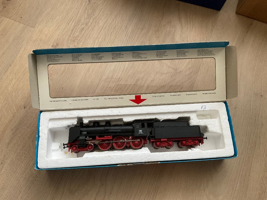 Roco DB17 -1203 Stoomloc digital, Ophalen, Wisselstroom, Locomotief, Zo goed als nieuw