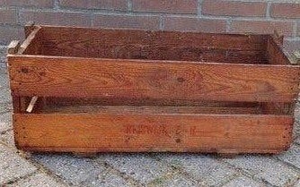 Vintag krat of kist  Oorlogs  - 100x30, Ophalen
