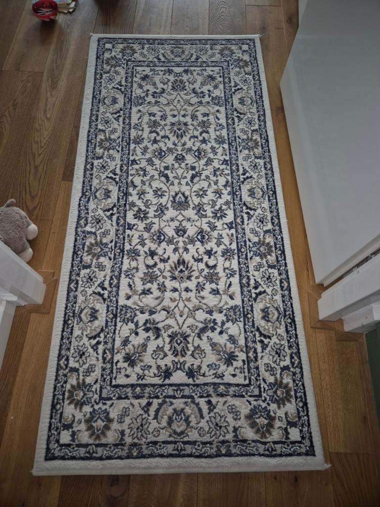 Vloerkleed Valloby Ikea, Huis en Inrichting, Stoffering | Tapijten en Kleden, Ophalen, Gebruikt, 50 tot 100 cm, Crème