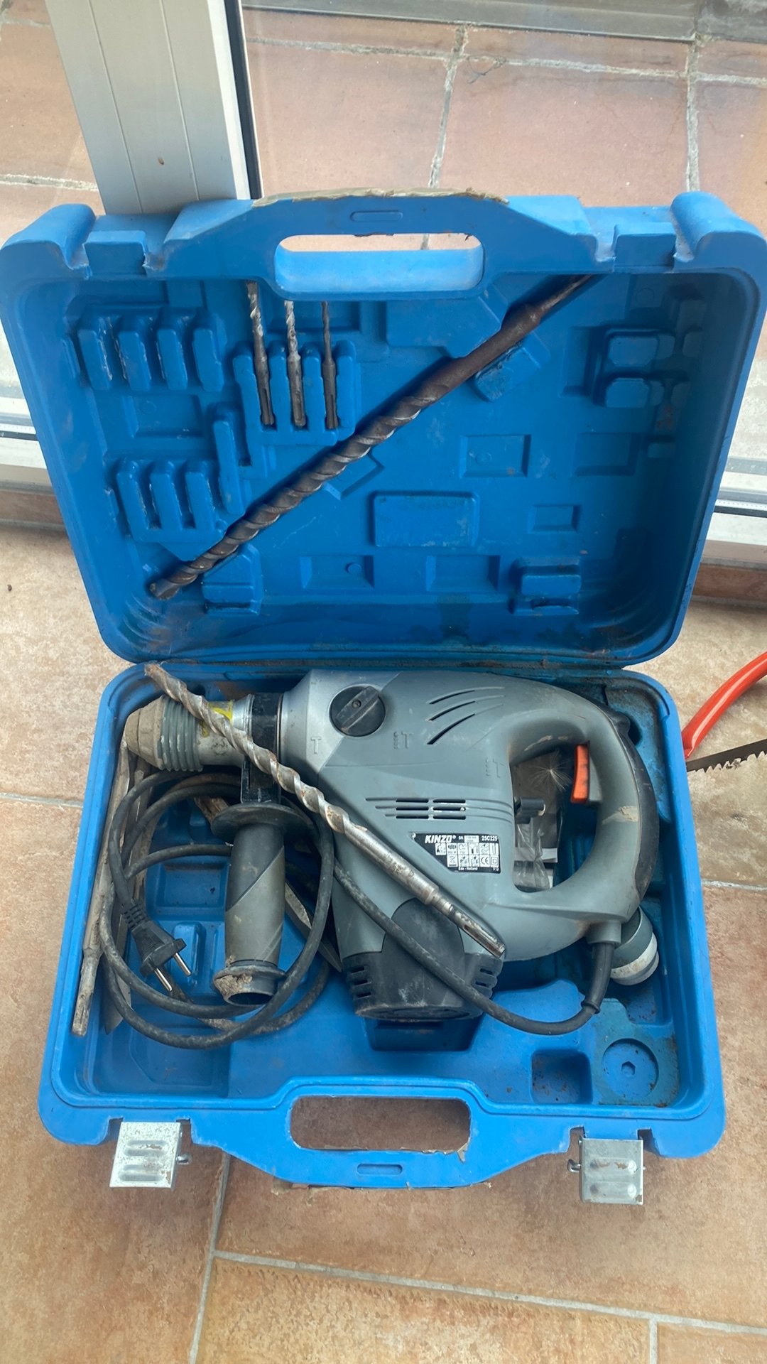 Kinzo drillhamer/boot, Ophalen, Zo goed als nieuw, 30 tot 70 mm, Figuurzaag