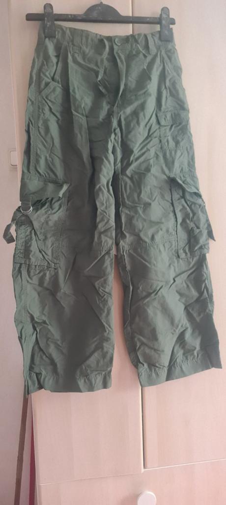 H&M Cargo Broek Groen Maat 152, Kinderen en Baby's, Kinderkleding | Maat 152, Ophalen of Verzenden