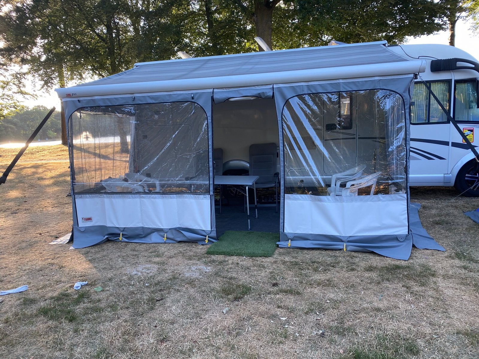 Voortent voor Fiamma F65 luifel, Ophalen, Zo goed als nieuw