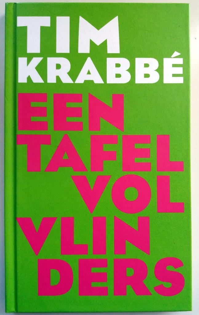 Tim Krabbé - Een tafel vol vlinders, Boeken, Boekenweekgeschenken, Zo goed als nieuw, Ophalen of Verzenden